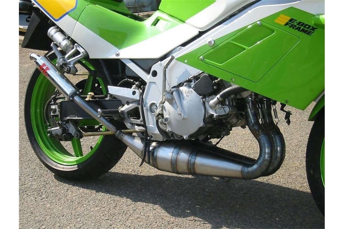 Silencer Jl Exhausts Mild Steel Side-Side Kawasaki Kr1S