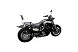 Ligne d'échappement complète silencieux rond carbone 200mm yamaha v-max 1200 1984 2007