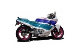 Komplettes Auspuffsystem 4 in 1 200mm Carbon Honda CBR 600 F 1987-1990