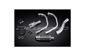 Système d'échappement complet pour Yamaha Yzf-R3 2015-20 Mt03 2017-20 200mm rond carbone