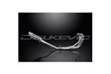 Full Exhaust System for Honda Cbr600 Fv Fw F3 V-W 1997-1998 4-1 200Mm Round Carbon Silencer