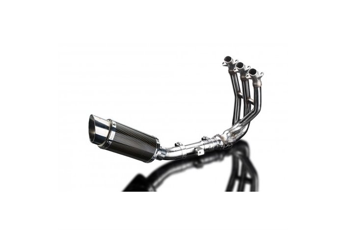 Complete exhaust system for Triumph Street Triple 675 13-16 Decat Full 3-1 200mm Round Silencer