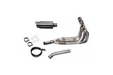 Full exhaust system stainless steel muffler 200mm yamaha fzr600r fox-eye 1994 1996