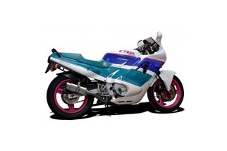 Système d'échappement complet silencieux en acier inoxydable 200mm honda cbr600f 1987 1990