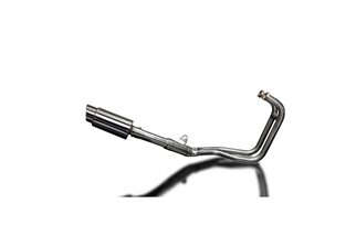 Full Exhaust System for Kawasaki Er5 1996-07 200mm Stainless Round Muffler