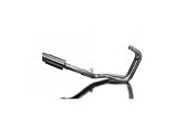 Full Exhaust System for Kawasaki Er5 1996-07 200mm Stainless Round Muffler