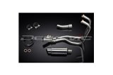 Full Exhaust System for Kawasaki Er5 1996-07 200mm Stainless Round Muffler