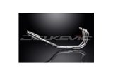 Complete exhaust system for Suzuki Gsx650Fa 2007-16 200mm round stainless steel silencer