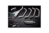 Sistema di scarico completo per Yamaha Xj600 Diversion 92-04 Full 4-1 Silenziatore tondo in acciaio da 200 mm