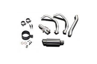 Sistema di scarico completo silenziatore in acciaio inossidabile 200mm yamaha mt-09 2015 2020