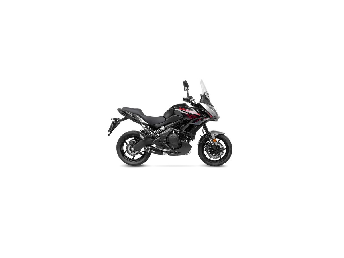 Full System Exhaust Leovince Lv One Evo Black Edition Kawasaki Versys 650 2021 - 2023