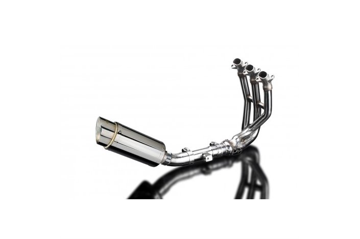 Complete exhaust system for Triumph Street Triple 675 13-16 Decat Full 3-1 200mm Round Silencer