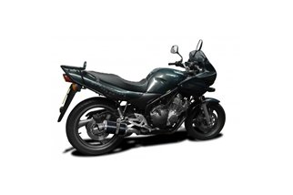 Komplette ovale 225-mm-Carbon-Auspuffanlage für Honda CBR1100XX Blackbird