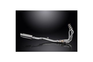 Sistema di scarico completo per Kawasaki 1000Sx Ninja 2020-23 Silenziatore inossidabile tondo da 200 mm