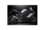 Système d'échappement complet pour Kawasaki 1000Sx Ninja 2020-23, silencieux rond en acier inoxydable de 200mm