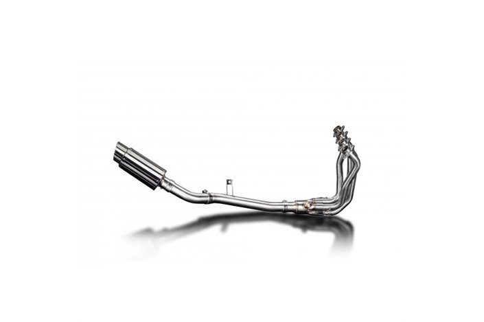 Full Exhaust System for Kawasaki Z900 20-21 200mm Stainless Round Muffler