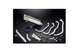 Sistema di scarico completo per Kawasaki Z900 20-21 Silenziatore tondo inossidabile da 200 mm