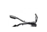 Complete exhaust system for Kawasaki Versys 1000 10-14 Full 4-1 Round stainless steel silencer 200 mm