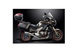 Complete exhaust system for Kawasaki Versys 1000 10-14 Full 4-1 Round stainless steel silencer 200 mm