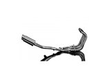 Full Exhaust System for Suzuki Gsx1400 2006-2007 4-1 200mm Round Stainless Muffler Can