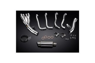 Système d'échappement complet pour Yamaha Fz1 Fazer Fz1S 06-15, silencieux rond en acier, 4-1, 200mm