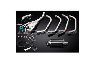 Full Exhaust System for Yamaha Xj600 Diversion 92-04 Full 4-1 225mm Carbon Oval Muffler