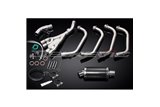 Full Exhaust System for Yamaha Xj600 Diversion 92-04 Full 4-1 225mm Carbon Oval Muffler