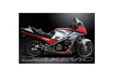 Sistema di scarico completo per Yamaha Fj1100 1984-1985 225mm Carbon Ovale Silenziatori