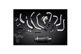 Sistema di scarico completo per Honda Vfr800F 14-19 Vfr800X 15-19 225mm Carbon Oval