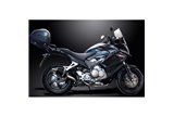 Sistema di scarico completo per Honda Vfr800X Crossrunner 11-14 225mm Carbon Ovale Silenziatore