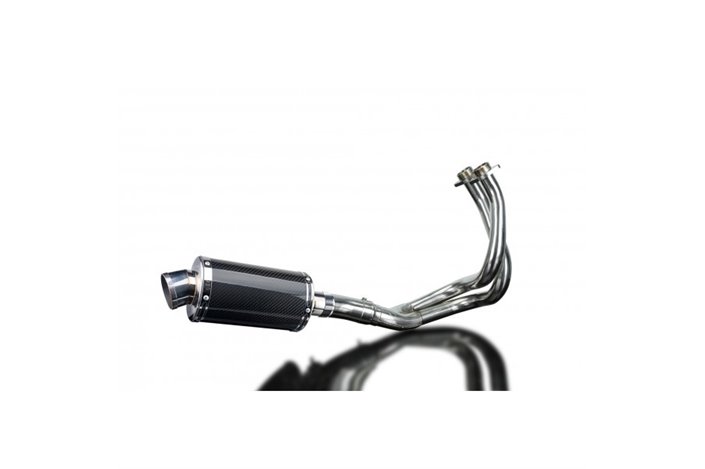 Full Exhaust System for Kawasaki Z650 17-22 200mm Round Carbon Muffler