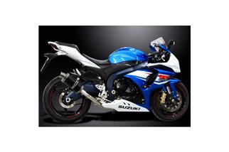 Système d'échappement complet pour Suzuki Gsxr1000 2012-2016 Silencieux Ovale Carbone 225mm