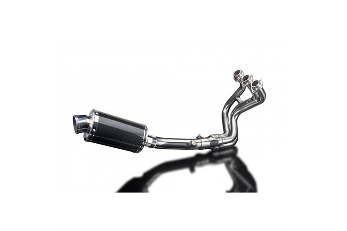 Full Exhaust System for Yamaha Mt09 Sport Tracker 2014-2020 225mm Carbon Oval Muffler