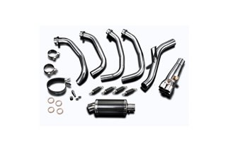 Full Exhaust System for Kawasaki Z900Rs 2018-23 225Mm Carbon Oval Silencer