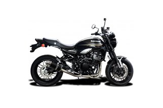 Full Exhaust System for Kawasaki Z900Rs 2018-23 225Mm Carbon Oval Silencer