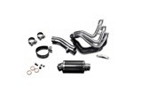 Sistema di scarico completo per Yamaha Mt09 Mt-09 2013-2020 3-1 Silenziatore in carbonio ovale da 225 mm