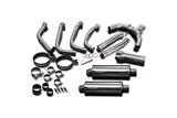 225mm Carbon Fiber Muffler Full Exhaust System 4-1 Sys Complete Honda CB650R 2019 2021