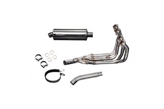 350mm stainless steel silencer full exhaust system bsau suzuki gsx1400 2001 2004