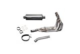 350mm stainless steel silencer full exhaust system bsau suzuki gsx1400 2001 2004