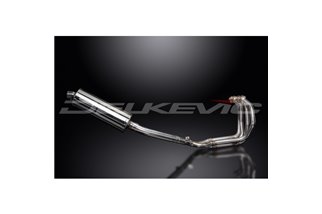 Système d'échappement complet silencieux en acier inoxydable 350 mm bsau suzuki gsx1400 2001 2004