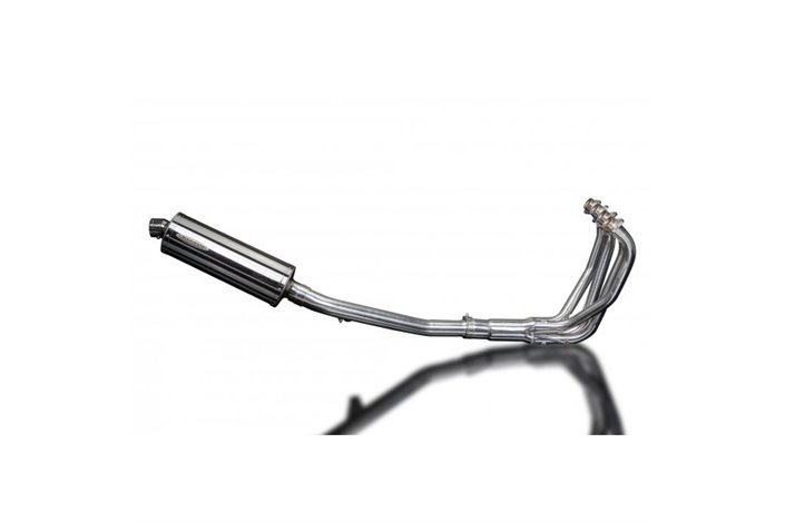 Complete exhaust system 350mm oval stainless steel silencers yamaha xj900s diversion 1994 2003