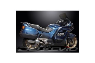 Système d'échappement complet pour Honda St1100 Pan European 89-02, silencieux ovales en acier inoxydable de 350mm