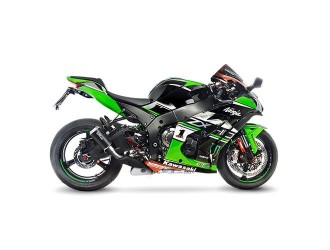 Leo Vince Kawasaki Ninja 400 2018-2023 LV-10 Carbon Slip-On Exhaust