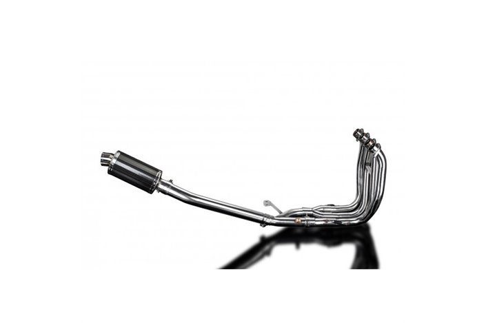 Full Exhaust System for Suzuki Gsx1300R Hayabusa 2008-2020 4-1 225mm Carbon Oval Muffler