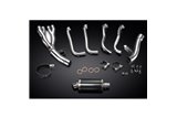 Sistema di scarico completo per Yamaha Fz1 Fazer Fz1S 06-15 Full 4-1 225mm Carbon Ovale Silenziatore