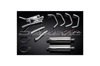 Full Exhaust System for Yamaha Xj900 Diversion 1994-03 350mm Stainless Oval Mufflers