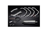 Sistema di scarico completo per Suzuki Gsx1250Fa 2010-16 350mm Stainless Ovale Bsau Silenziatore