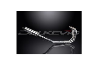 Sistema di scarico completo per Suzuki Gsx650Fa 2007-16 350mm Stainless Ovale Bsau Silenziatore