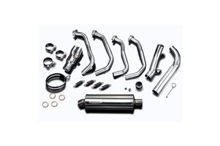 Complete exhaust system 350mm oval stainless steel kawasaki gtr 1400 2007 2020