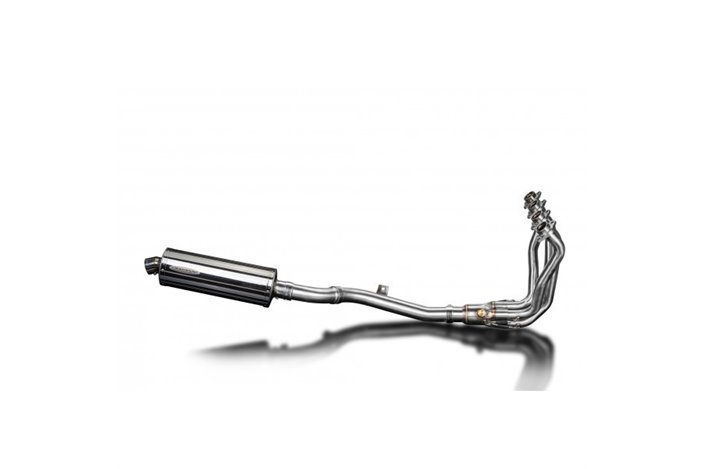 Full Exhaust System for Kawasaki 1000Sx Ninja 2020-23 250mm Stainless Oval Muffler